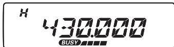 YAESU FT-7900E - Canal mémoire maison - 1