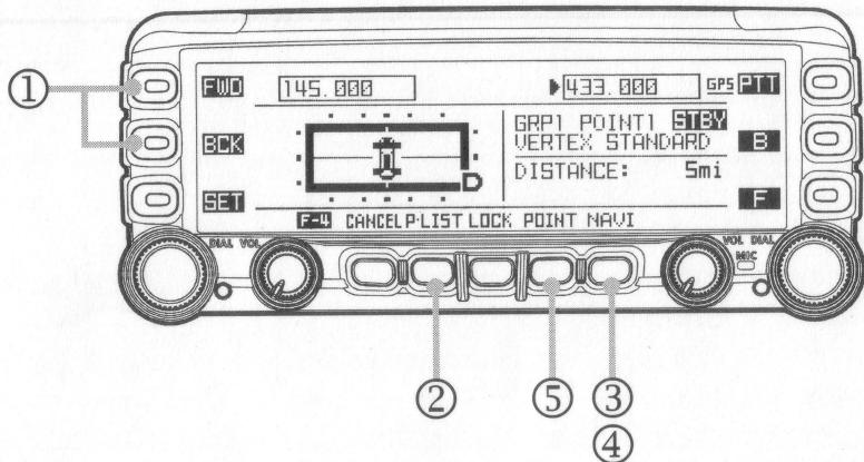 YAESU FTM-350AE - Utilisation de la navigation (nécessite une antenne GPS en OPTION) - 1