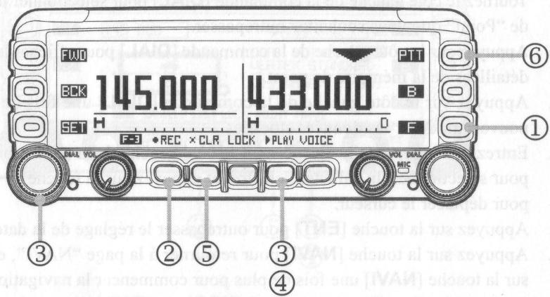 YAESU FTM-350AE - Utilisation de la lecture AUDIO (nécessite un GUIDE VOCAL en OPTION) - 1