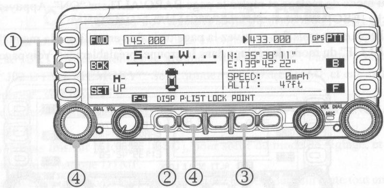 YAESU FTM-350AE - Utilisation du GPS - 1