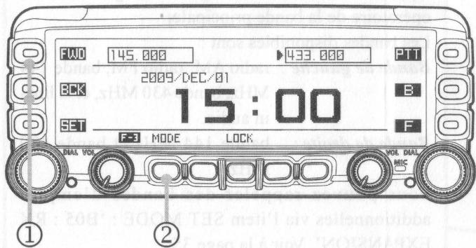 YAESU FTM-350AE - Horloge - 1