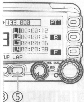 YAESU FTM-350AE - COMPTE à rebours - 2