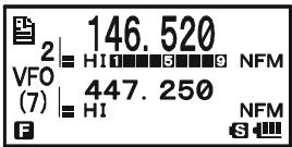 YAESU VX-8DR - MOVING MEMORY DATA TO THE VFO - 1