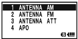 YAESU VX-8DR - CHANGING THE DISPLAY FORMAT OF THE SET MODE ITEM - 2