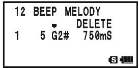 YAESU VX-8DR - PROGRAMMING THE USER MELODY - 6