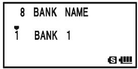 YAESU VX-8DR - CHANGING A MEMORY BANK'S NAME - 2