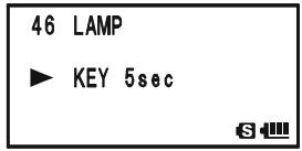 YAESU VX-8DR - Here is the procedure for setting up the Lamp mode: - 2