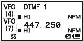 YAESU VX-8DR - SRG ("SISTER RADIO GROUP") MODE - 2