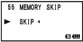 YAESU VX-8DR - HOW TO SKIP (OMIT) A CHANNEL DURING MEMORY SCAN - 3