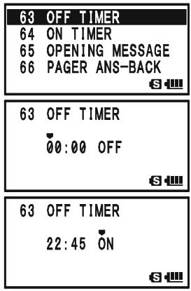 YAESU VX-8DR - OFF TIMER - 1