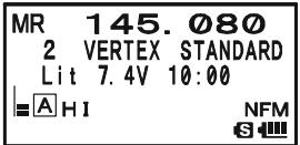 YAESU VX-8DR - LABELING MEMORIES - 7