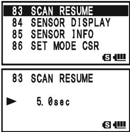 YAESU VX-8DR - SETTING THE SCAN-RESUME TECHNIQUE - 1