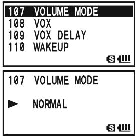 YAESU VX-8DR - CHANGING THE STATUS OF THE VOL KEY - 1