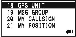 YAESU VX-8DR - SELECTING THE MAP DATUM - 2