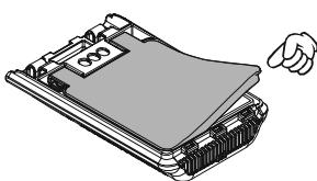 YAESU VX-8DR - TO INSTALL ALKALINE BATTERIES INTO THE FBA-39 - 1