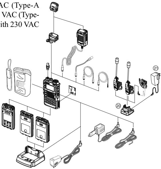 YAESU VX-8DR - AVAILABLE OPTIONS FOR YOUR VX-8DR - 1