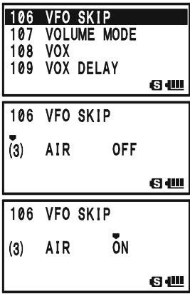 YAESU VX-8DR - My Bands Setup - 1