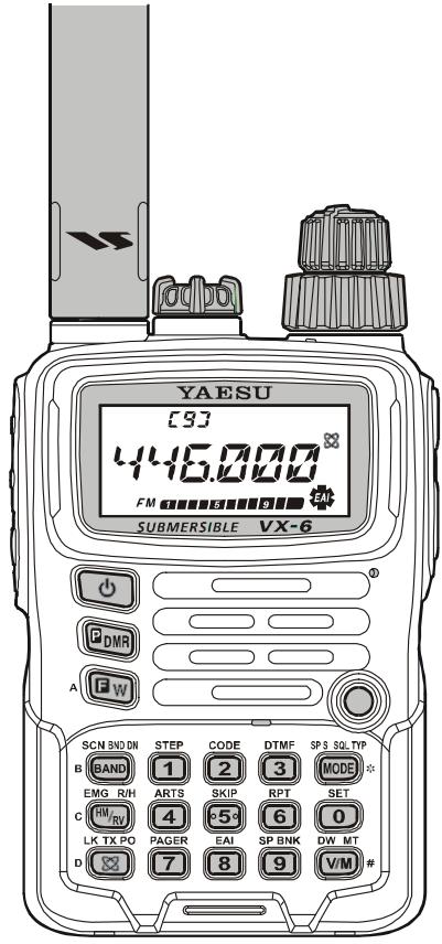 YAESU VX6E - Contents - 1