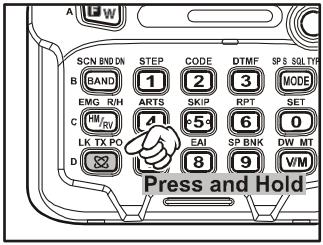 YAESU VX6E - KEYBOARD LOCKING - 3