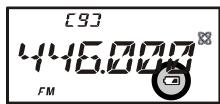 YAESU VX6E - LOW BATTERY INDICATION - 1