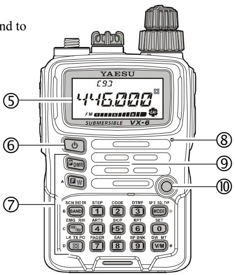YAESU VX6E - AVAILABLE OPTIONS - 3
