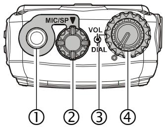 YAESU VX6E - AVAILABLE OPTIONS - 1