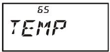 YAESU VX6E - To display the Temperature - 2