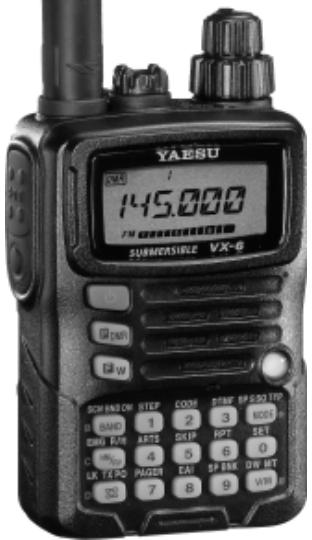 YAESU VX6E - OPERATING MANUAL - 1