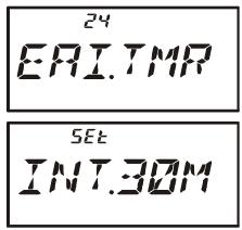 YAESU VX6E - Selecting the EAI mode and its Transmit Time - 1