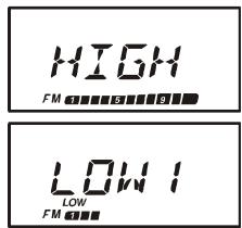 YAESU VX6E - Changing the Transmitter Power Level - 1