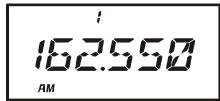 YAESU VX6E - Severe Weather Alert - 2