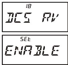 YAESU VX6E - DCS CODE INVERSION - 1