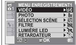 SANYO CS1 - Appuyez sur [] ou [] pour sélectionner un onglet. - 4