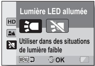 SANYO CS1 - Utilisation de la lumière LED - 1