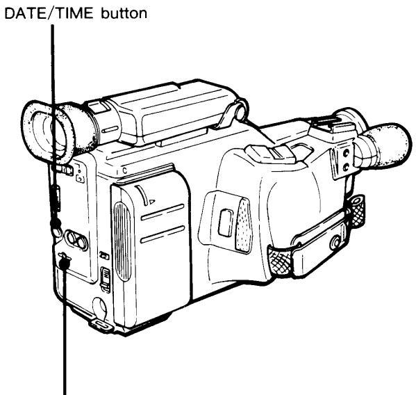 SANYO VM-D6P - SETTING THE DATE/TIME - 5