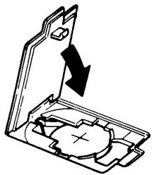 SANYO VM-D6P - Installing the Lithium Battery - 3