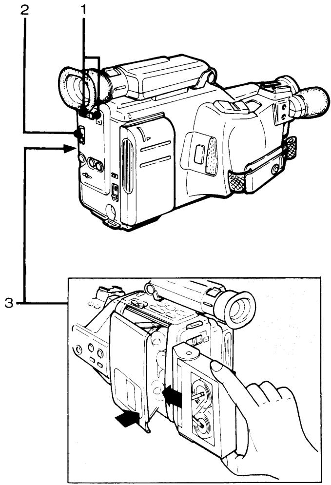 SANYO VM-D6P - Ejecting Cassette - 1
