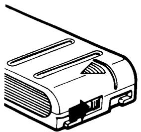SANYO VM-D6P - When the battery pack is exhausted : - 1