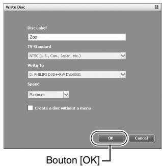 SANYO XACTI CA9 - Cliques sur le bouton [save (enregistrer)] - 1