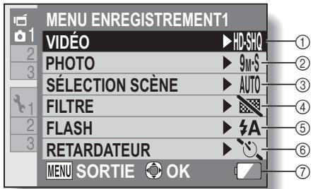 SANYO XACTI CA9 - Menu de lecture du mode SIMPLE - 2