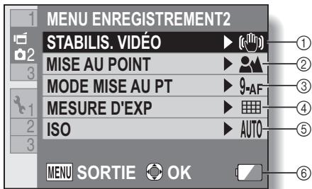 SANYO XACTI CA9 - Menu de lecture du mode SIMPLE - 3