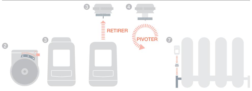 HONEYWELL EVOHOME - Installation des têtes de radiateur (HR92) - 1