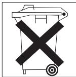 HONEYWELL HCW 82 - Directive 2002/96/CE relative aux déchets d'équipements électriques et électroniques (DEEE) - 1