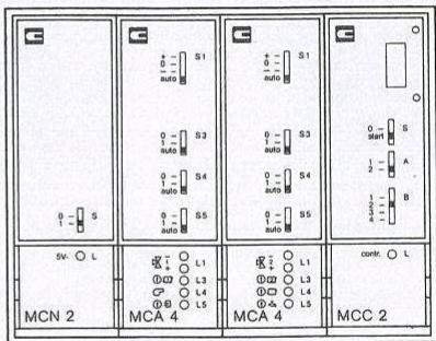 HONEYWELL MCR 52 - Réglage sur les modules - 4
