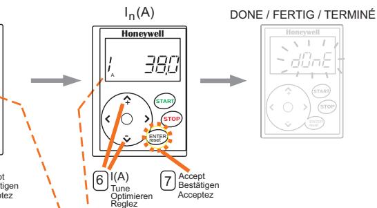 HONEYWELL NXL HVAC - START-UP WIZARD / =Push the button / Taste drucken / Appuyez sur le bouton INSTALLATIONSASSISTENT / - 3