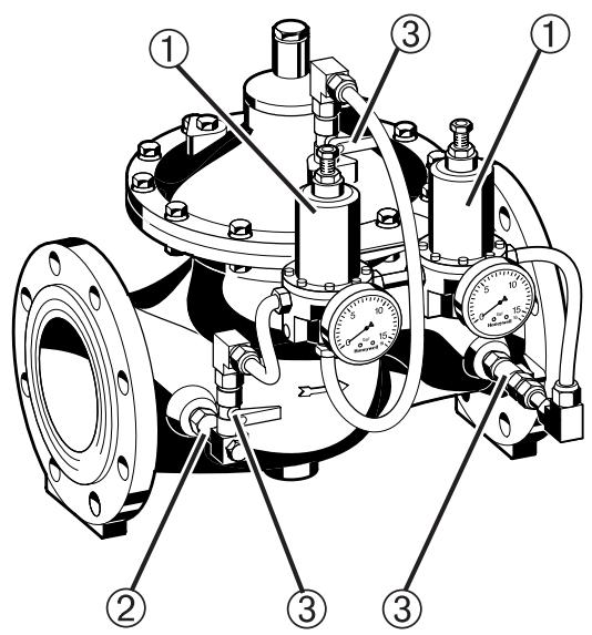 HONEYWELL VV300 - Bauteile · Components · Pièces · Componenti - 1