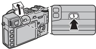 FUJI APPAREIL PHOTO A OBJECTIF INTERCHANGEABLE X-E1 NOIR 18-55MM - Utilisation du flash - 1