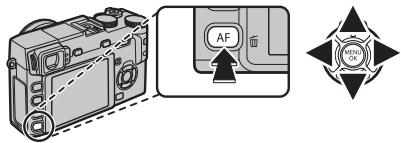 FUJI APPAREIL PHOTO A OBJECTIF INTERCHANGEABLE X-E1 NOIR 18-55MM - Sélection de la zone de mise au point - 1