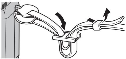 FUJI APPAREIL PHOTO A OBJECTIF INTERCHANGEABLE X-E1 NOIR 18-55MM - 6Fermez la courroie. - 1