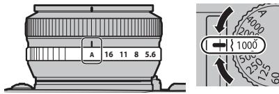 FUJI APPAREIL PHOTO A OBJECTIF INTERCHANGEABLE X-E1 NOIR 18-55MM - AE avec priorité à la vitesse (S) - 1